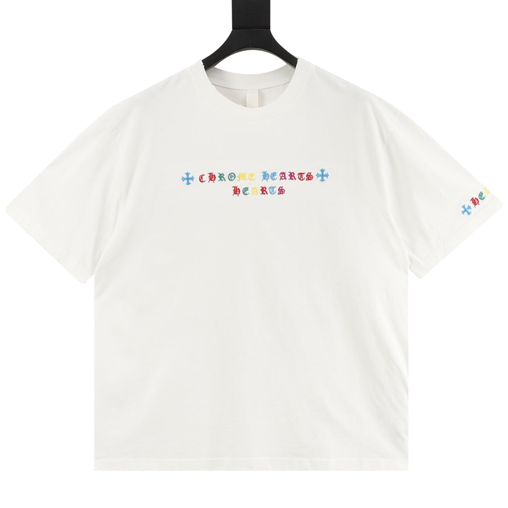 Chrome Hearts Colored logo T-shirts