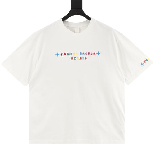 Chrome Hearts Colored logo T-shirts