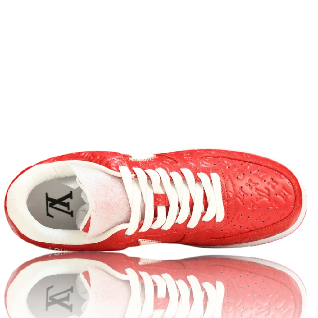 Louis Vuittоп x AF1 By Virgil Abloh 'White Red'