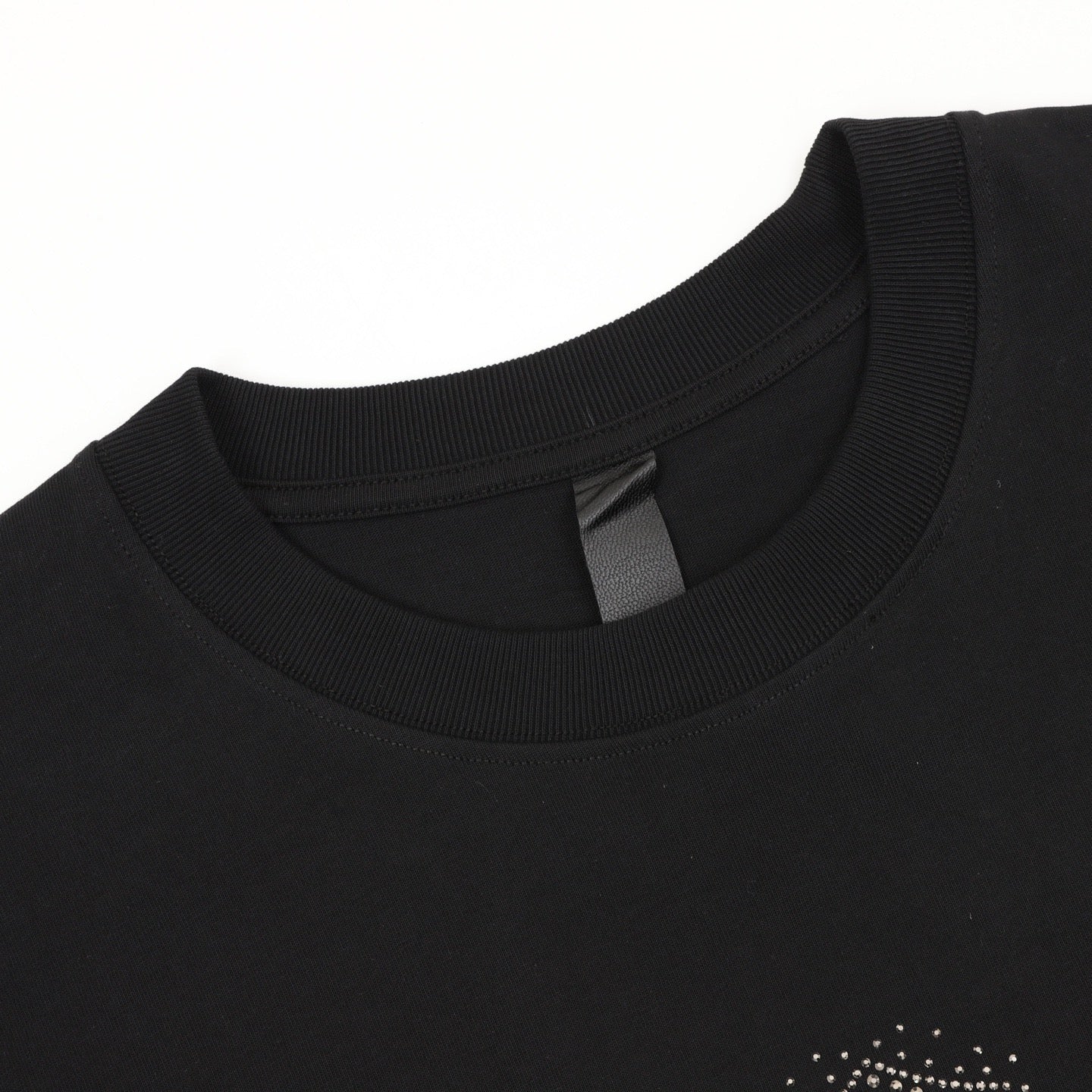 Chrome Hearts Diamond-Studded Cross T-Shirt