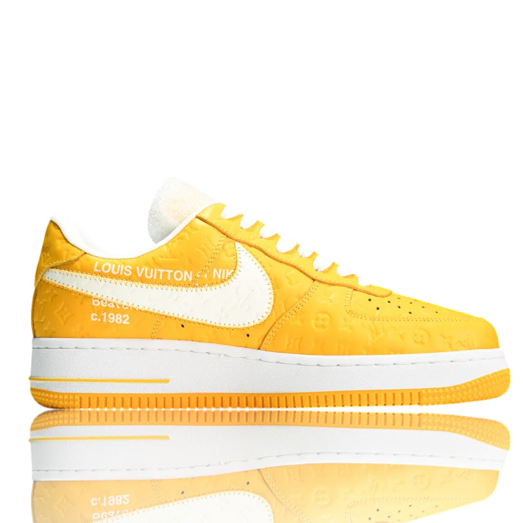 Louis Vuittоп x AF1 By Virgil Abloh 'White Yellow'