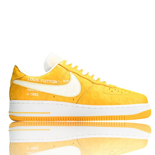 Louis Vuittоп x AF1 By Virgil Abloh 'White Yellow'