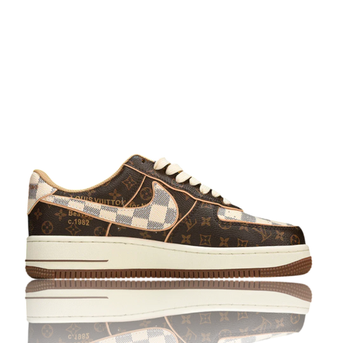 Louis Vuittоп x AF1 By Virgil Abloh ‘Monogram Brown'