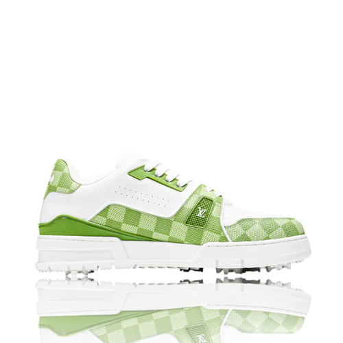 Louis Vuittоп Trainer Golf Shoes Low By Tyler, The Creator 'Green Damier'