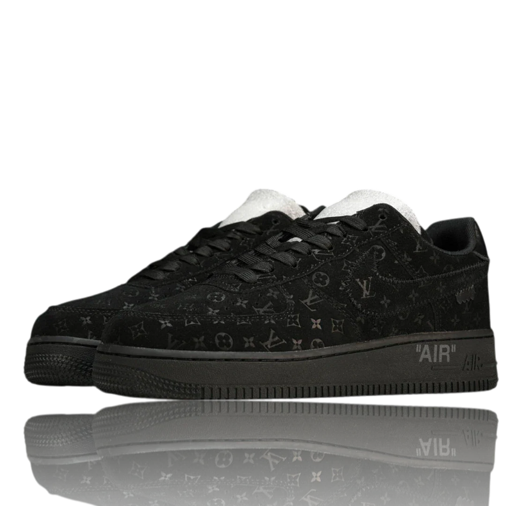 Louis Vuittоп x AF1 By Virgil Abloh ‘Black’
