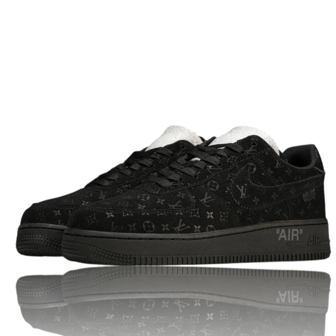 Louis Vuittоп x AF1 By Virgil Abloh ‘Black’