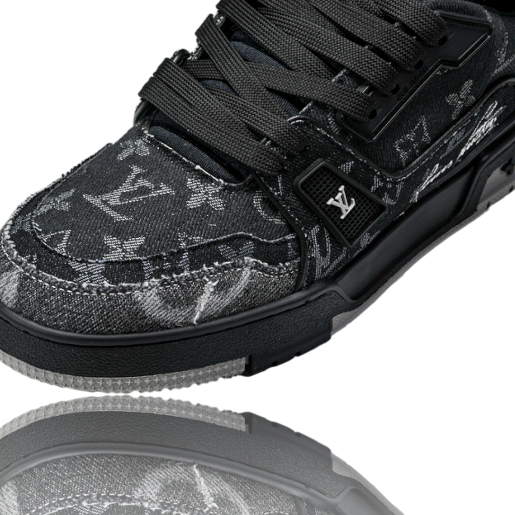 Louis Vuittоп Trainer Low 'Monogram Denim Black'