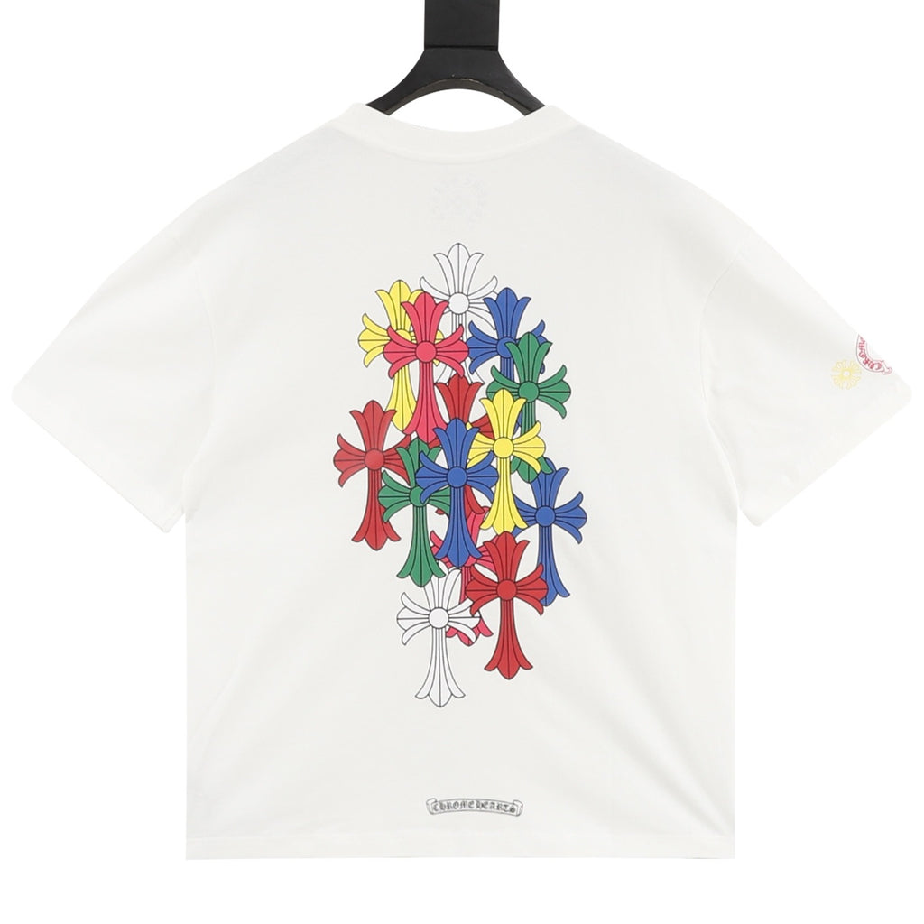 Chrome Hearts Colorful Cross T-shirt