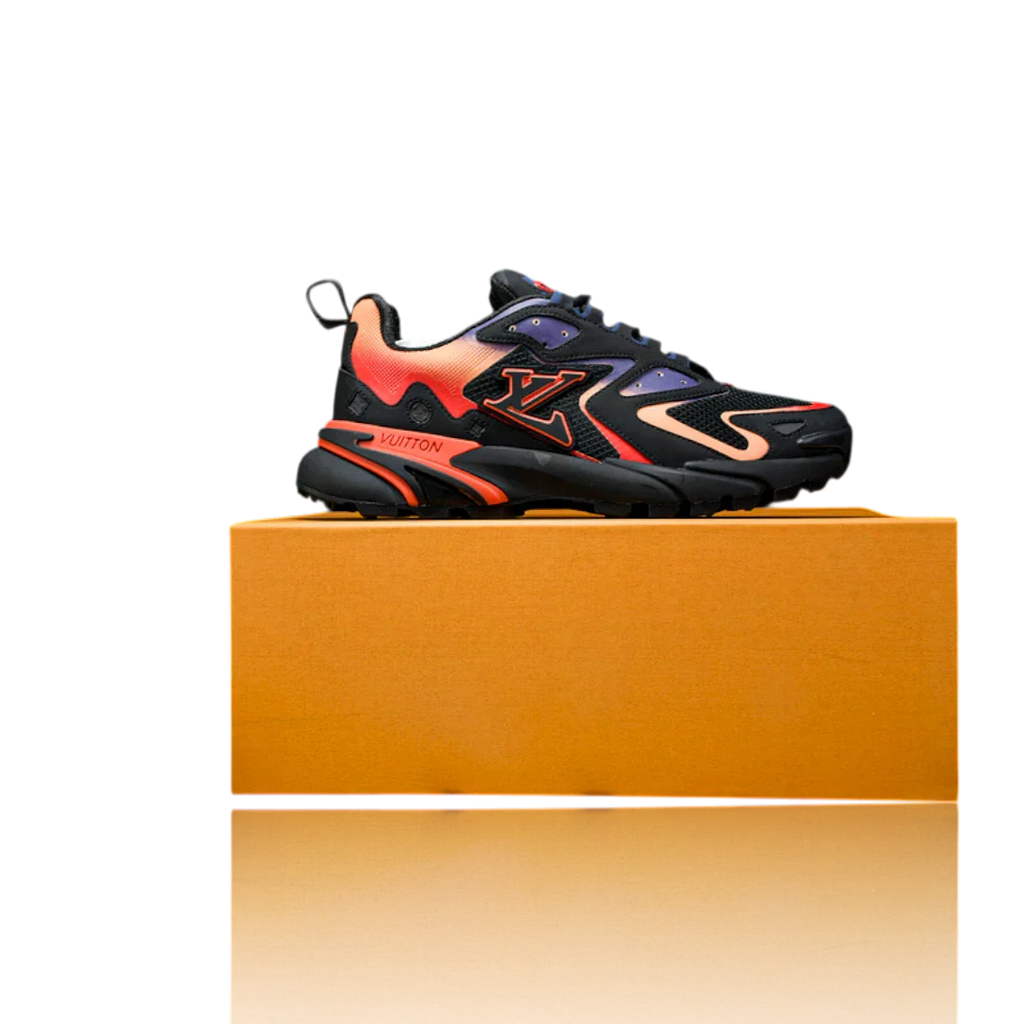 Louis Vuittоп Runner Tatic 'Black Orange Red'