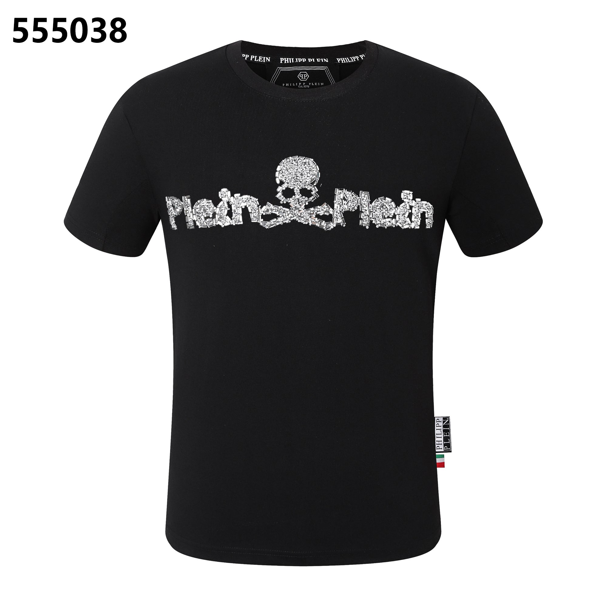 PHILIPP PLEIN Skull Crew Neck T-Shirt