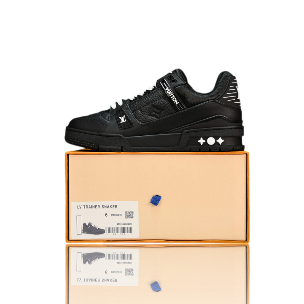 Louis Vuittоп Trainer Low 'Monogram Black Embossed'