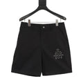 Chrome Hearts Cross-Pattern Embroidered Shorts