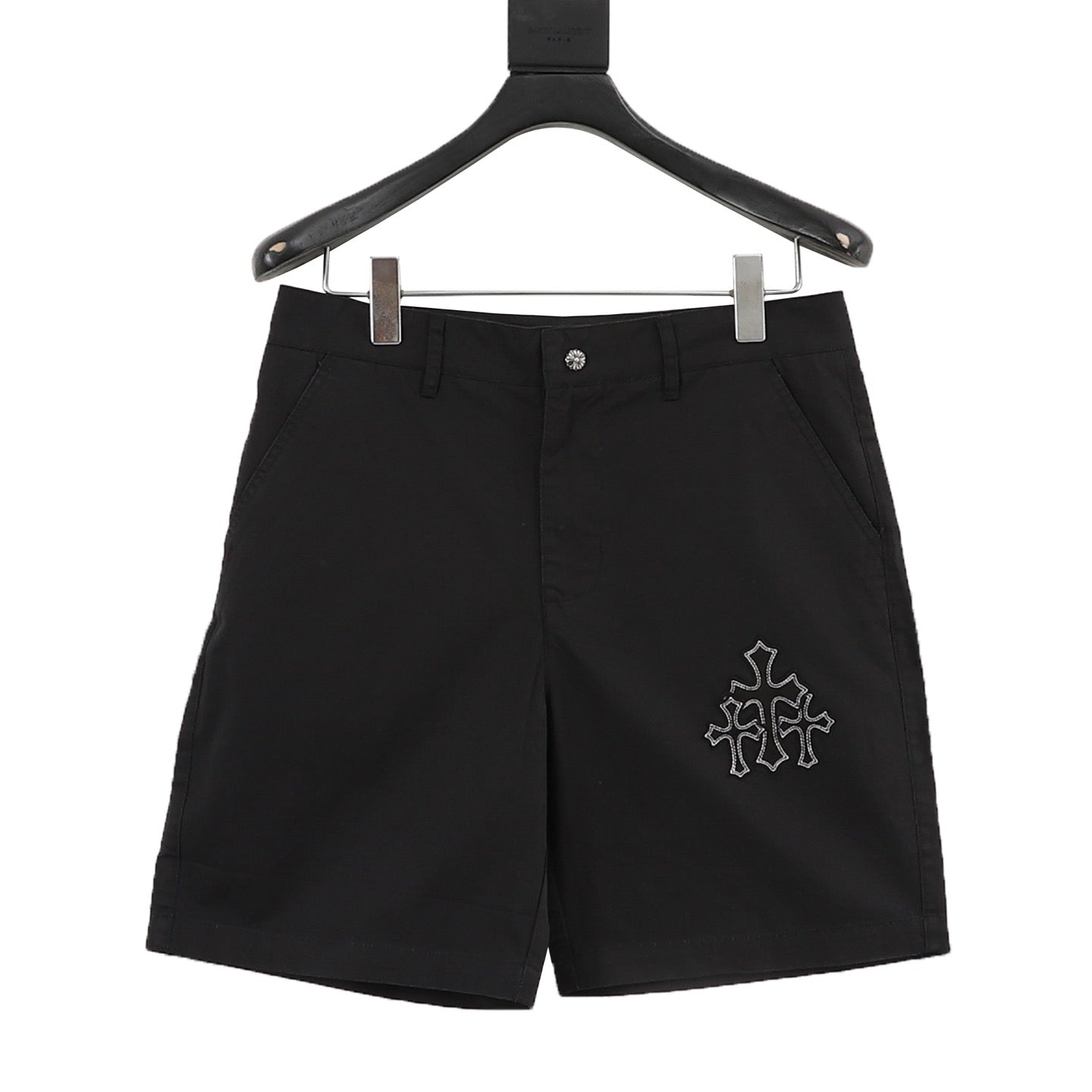 Chrome Hearts Cross-Pattern Embroidered Shorts