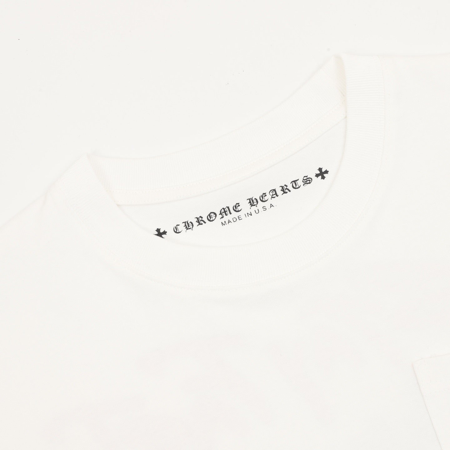 Chrome Hearts Pink Graffiti Print T-Shirt