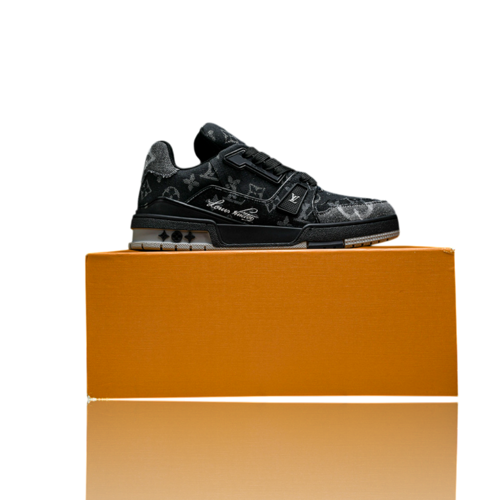 Louis Vuittоп Trainer Low 'Monogram Denim Black'