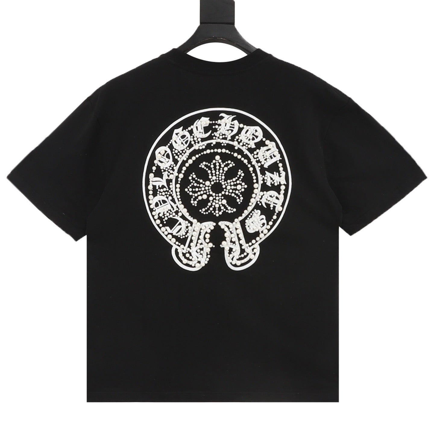 Chrome Hearts Pearl and Horse Shoe T-Shirt