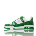 Louis Vuittоп Trainer Low 'Monogram Denim White Green'
