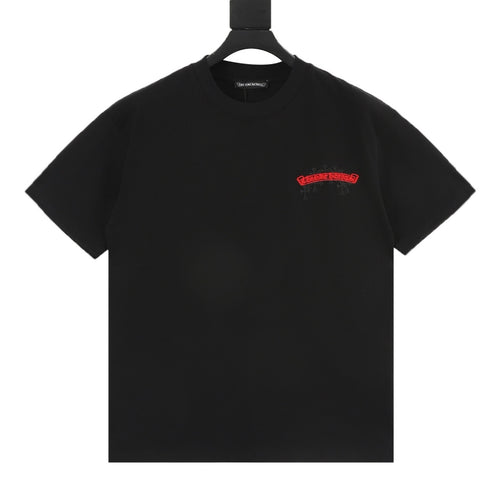 Chrome Hearts Cross-Pattern Embroidered T-Shirt