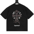 Chrome Hearts Colorful Cross-Stitch T-Shirt