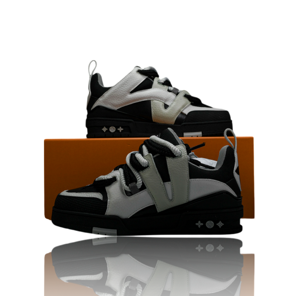 Louis Vuittоп Skate Sneakers by KidSuper 'Black White'