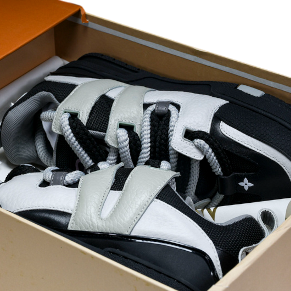 Louis Vuittоп Skate Sneakers by KidSuper 'Black White'