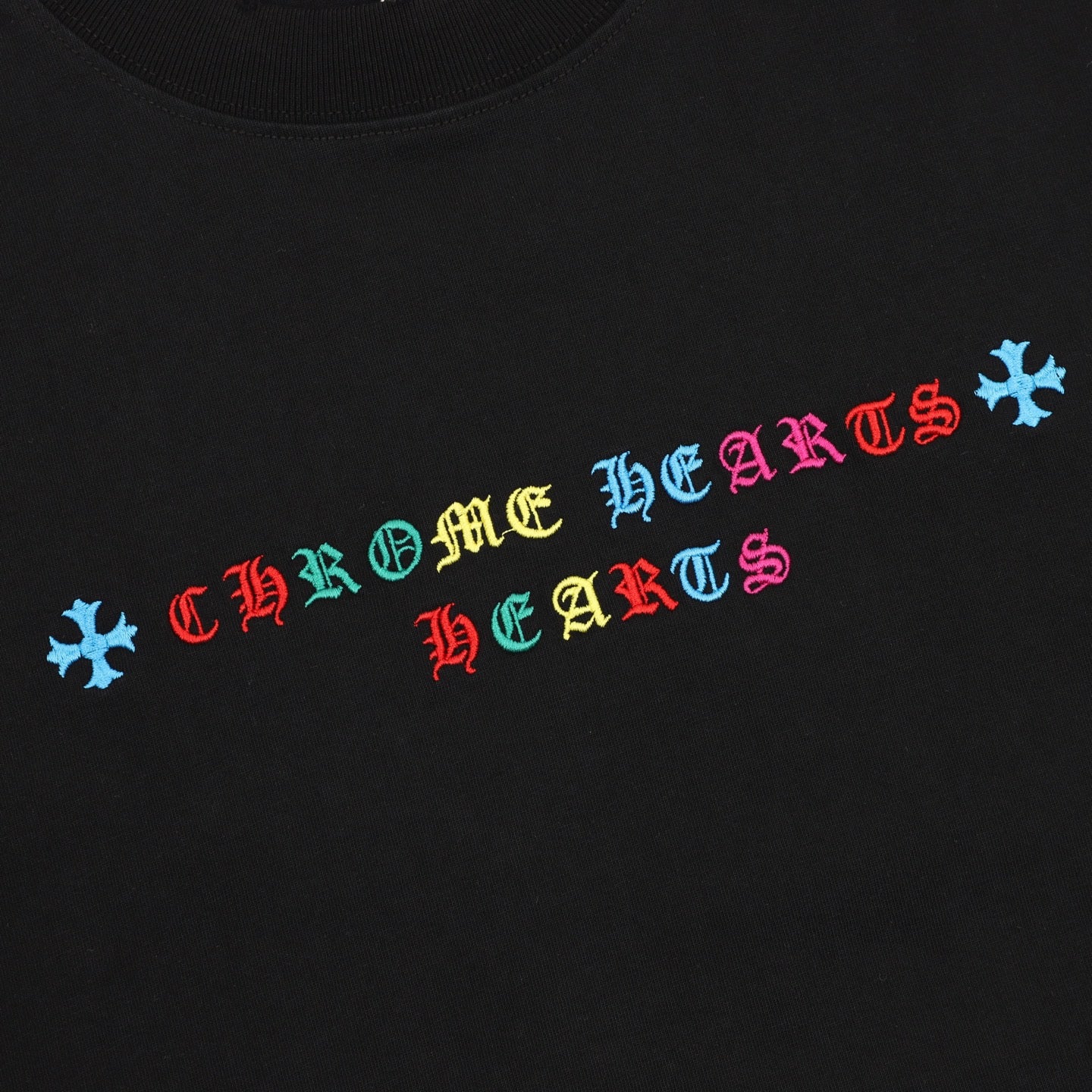 Chrome Hearts Colored logo T-shirts