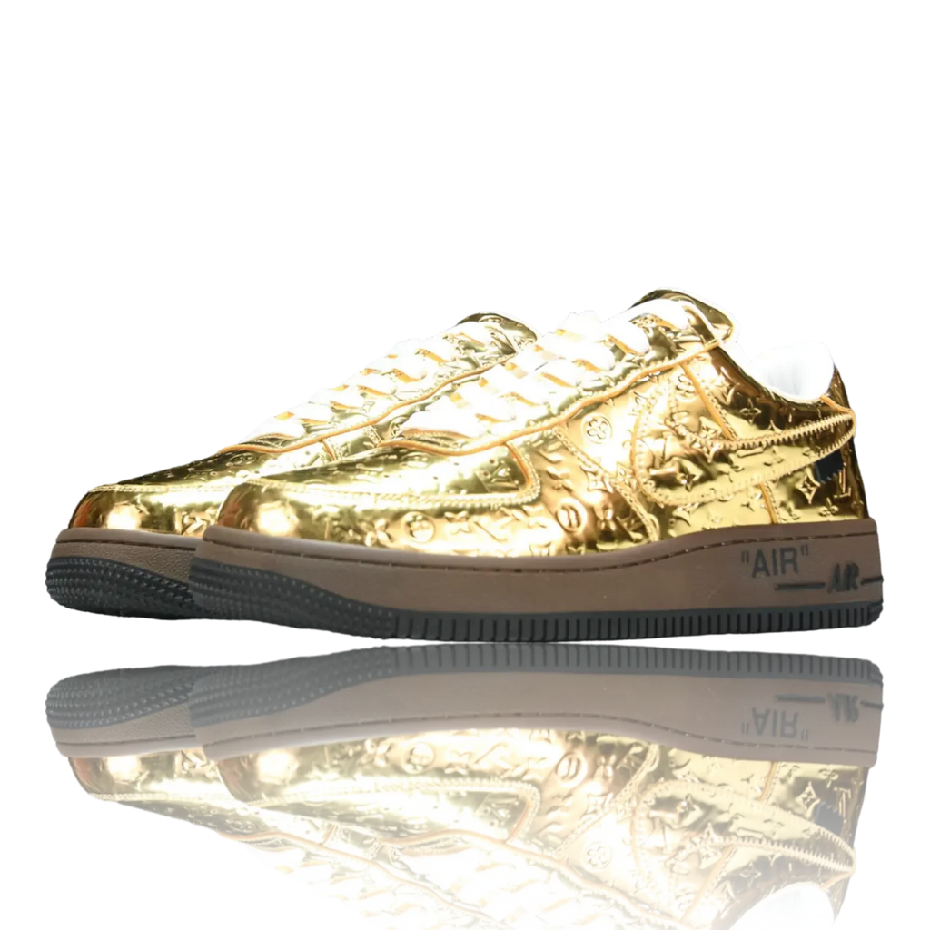 Louis Vuittоп x AF1 By Virgil Abloh 'Metallic Gold'