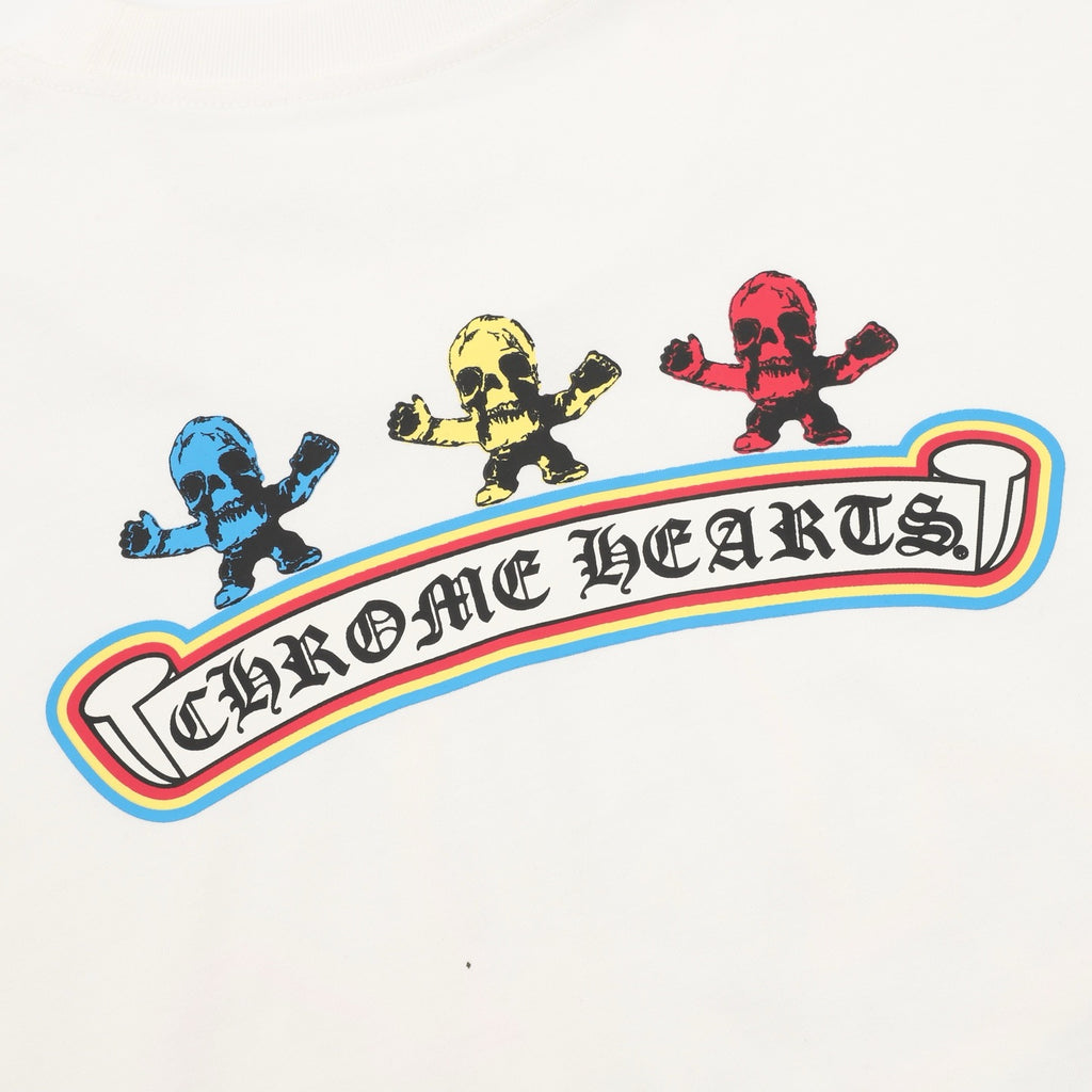 Chrome Hearts Colorful Skeleton T-Shirt