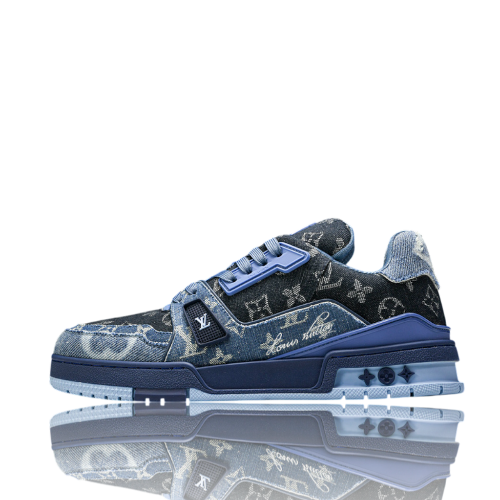 Louis Vuittоп Trainer Low 'Monogram Denim Blue'