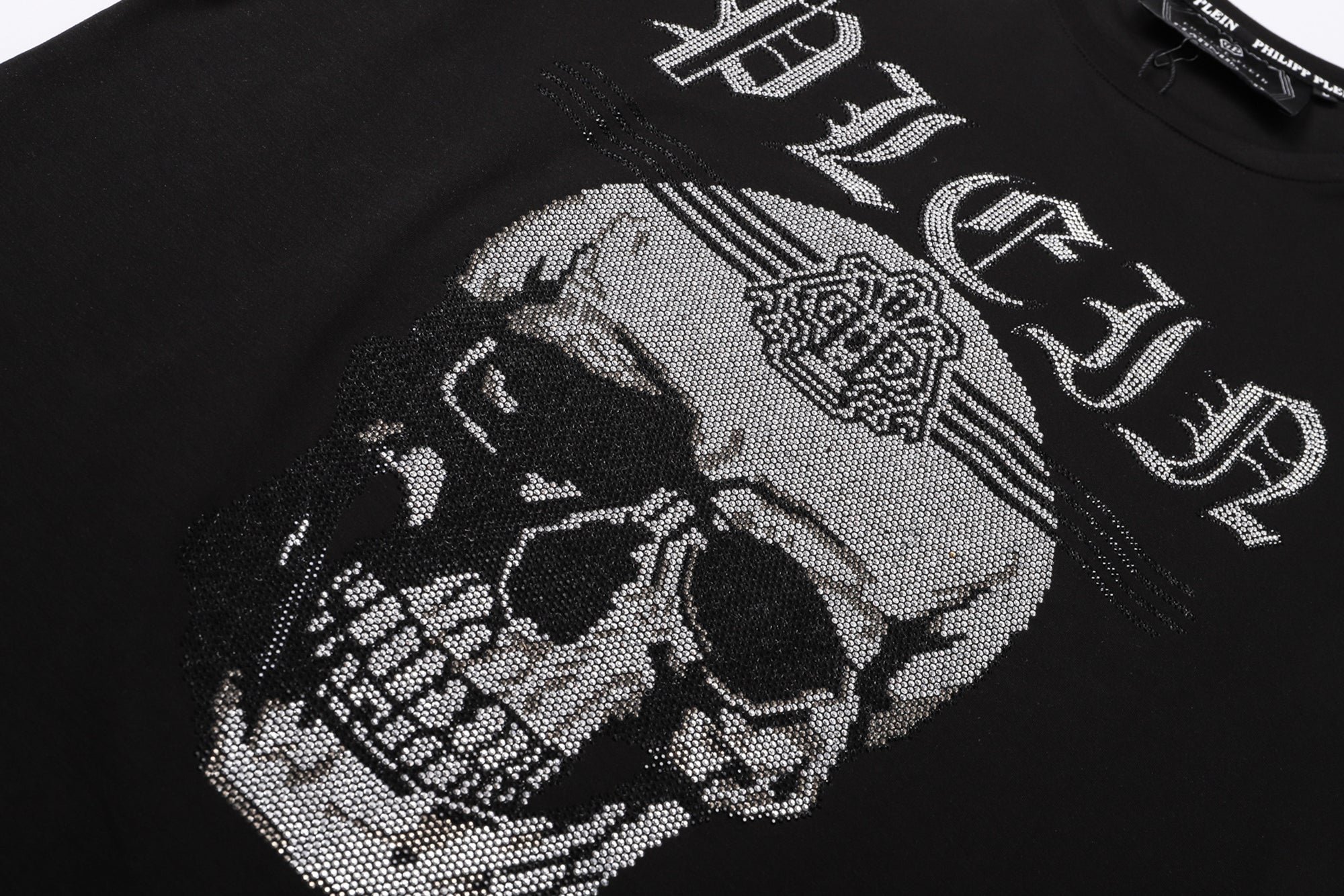 PHILIPP PLEIN Skull-Print Crew-Neck T-Shirt
