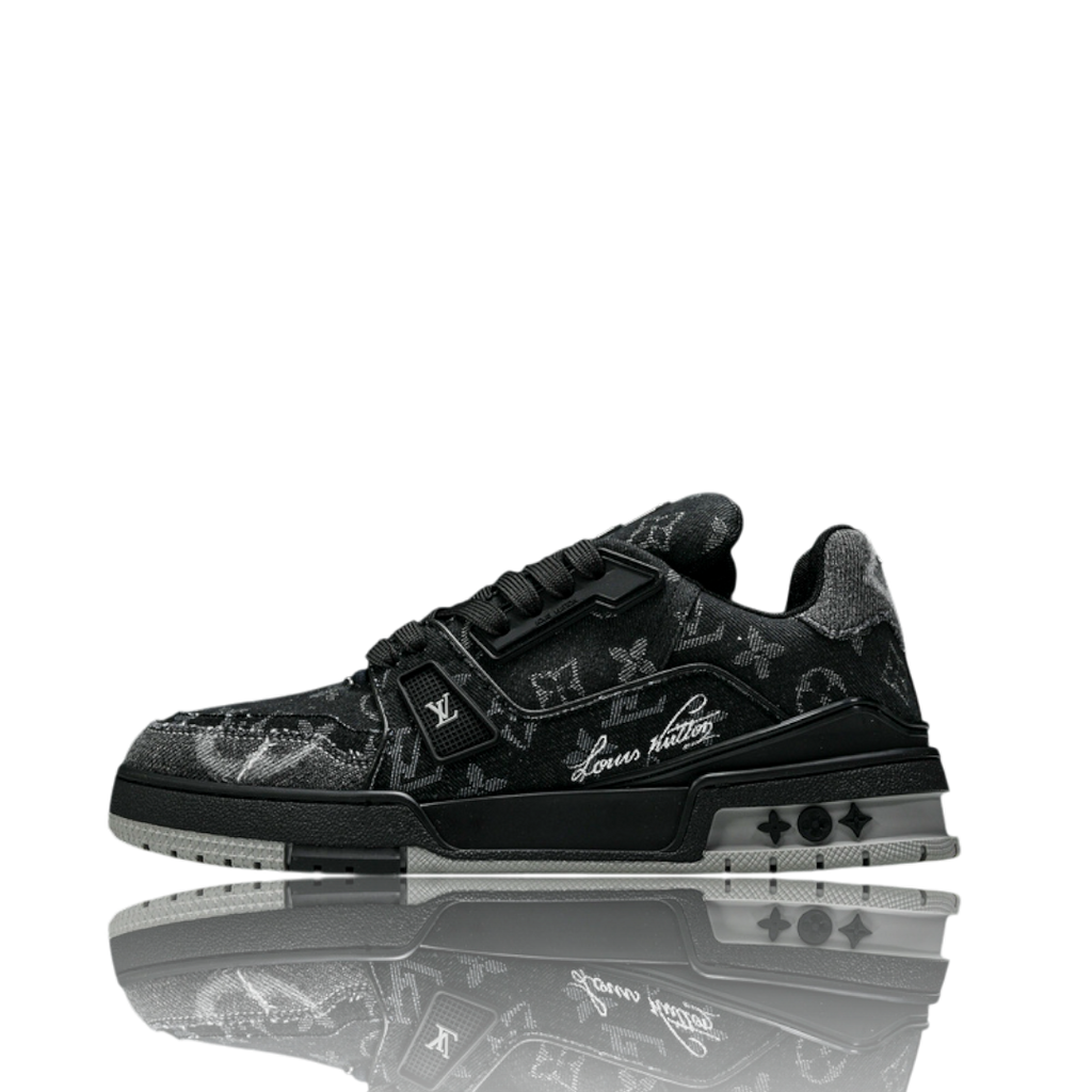 Louis Vuittоп Trainer Low 'Monogram Denim Black'