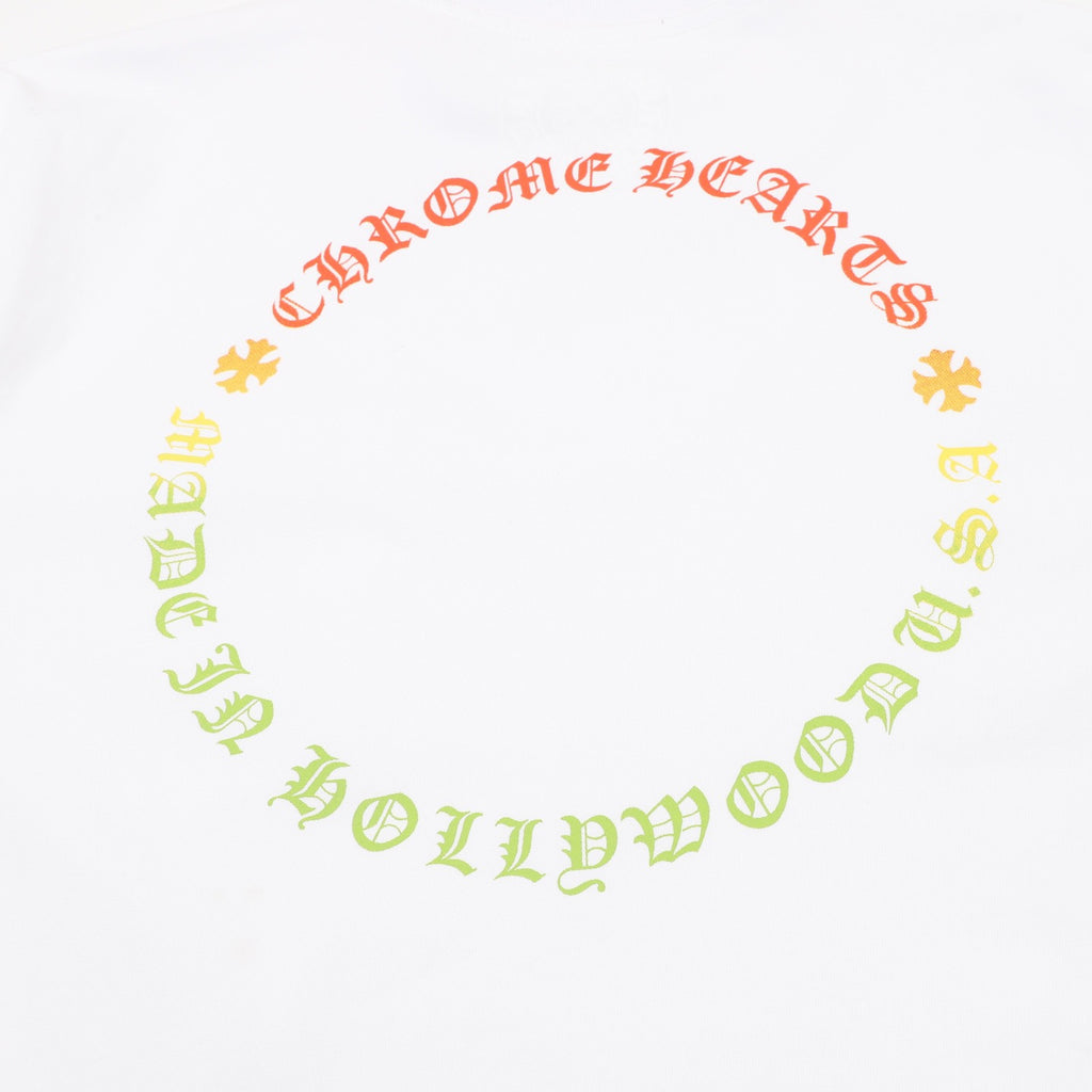 Chrome Hearts Colorful Cross Print T-Shirt
