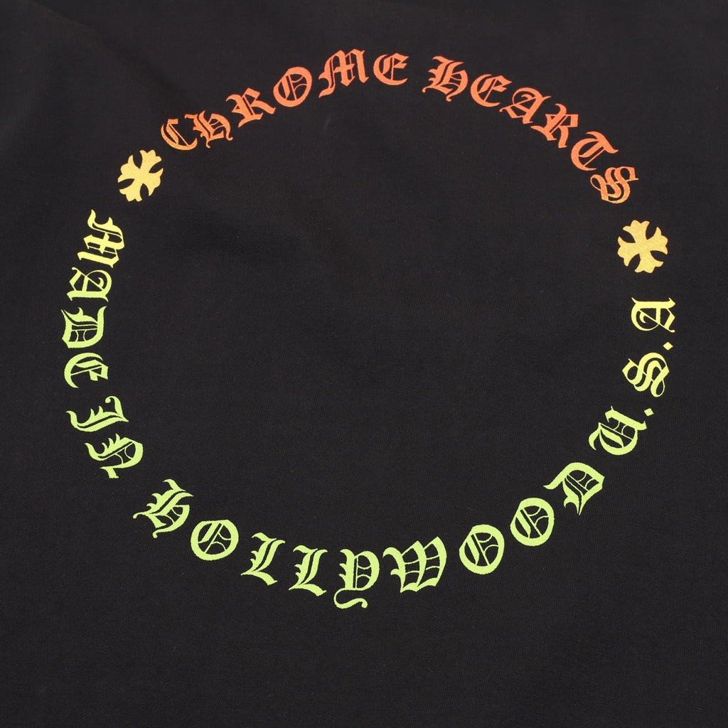 Chrome Hearts Colorful Cross Print T-Shirt