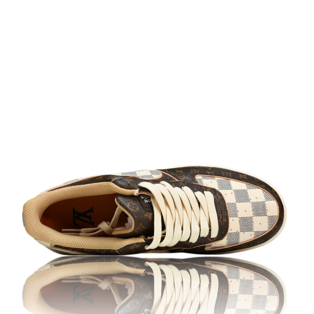 Louis Vuittоп x AF1 By Virgil Abloh ‘Monogram Brown'