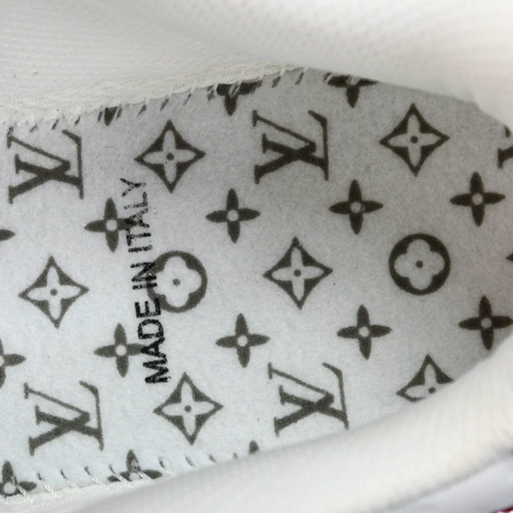 Louis Vuittоп x AF1 By Virgil Abloh 'White Red'