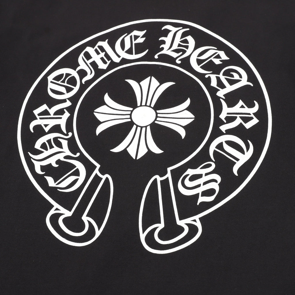 Chrome Hearts Horseshoe Cross Print T-Shirt