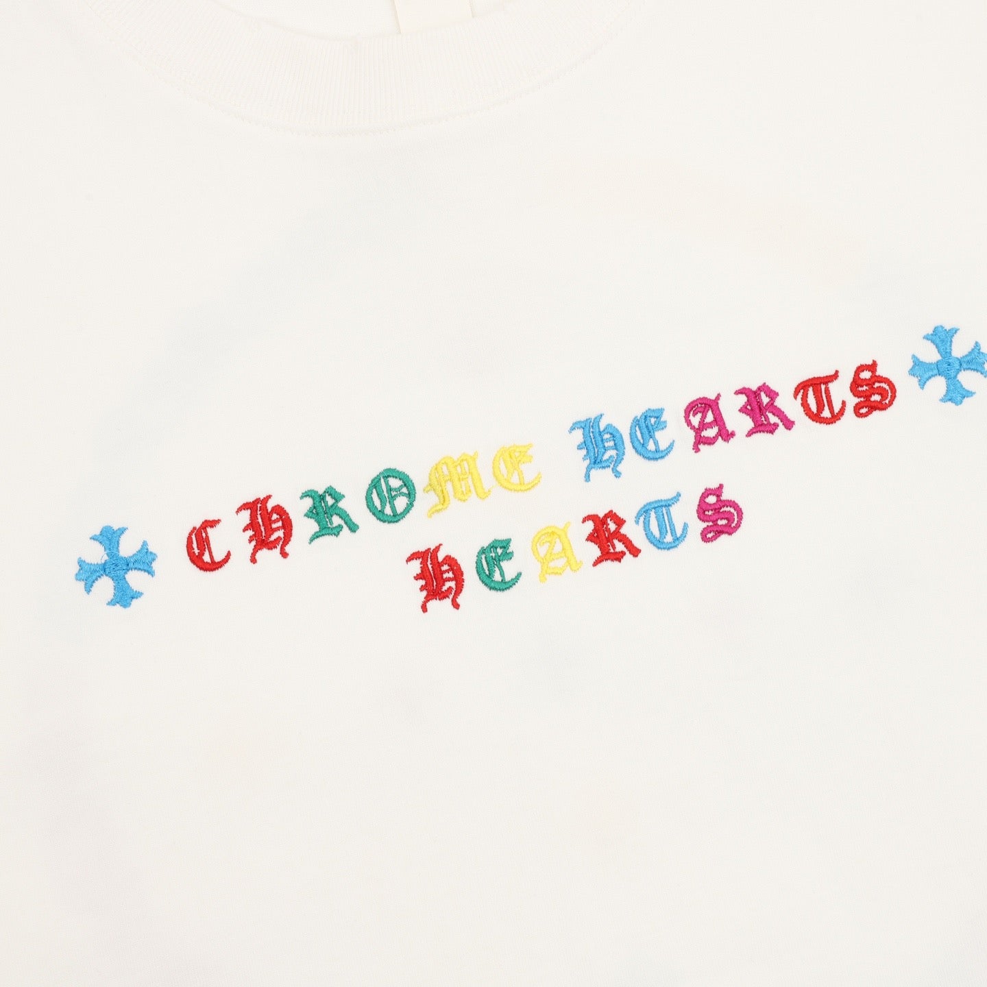 Chrome Hearts Colored logo T-shirts