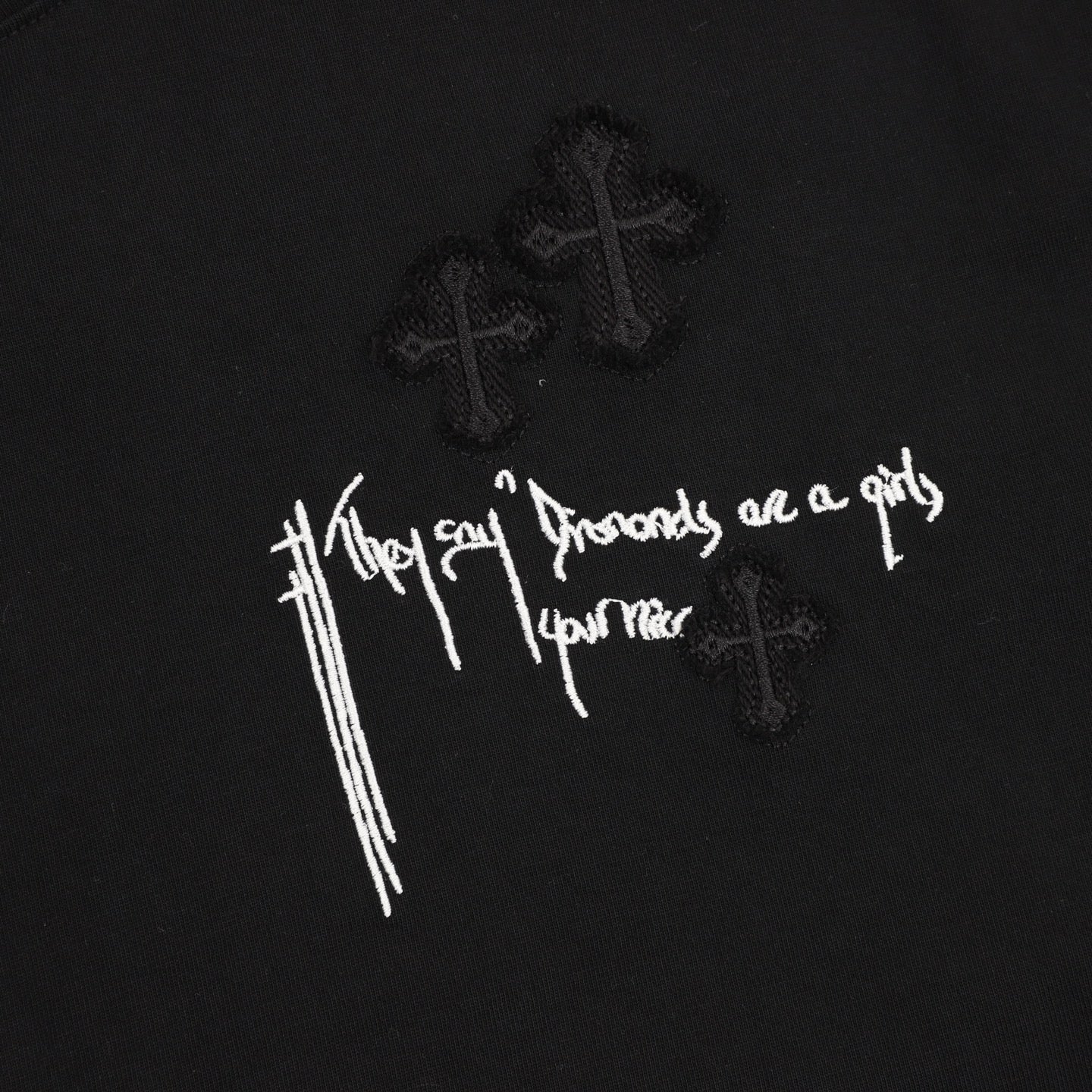 Chrome Hearts Patchwork T-shirt