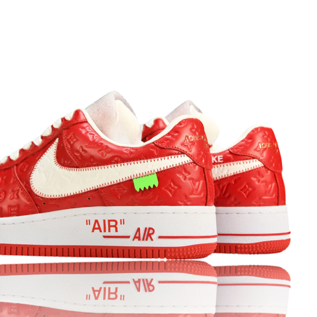Louis Vuittоп x AF1 By Virgil Abloh 'White Red'