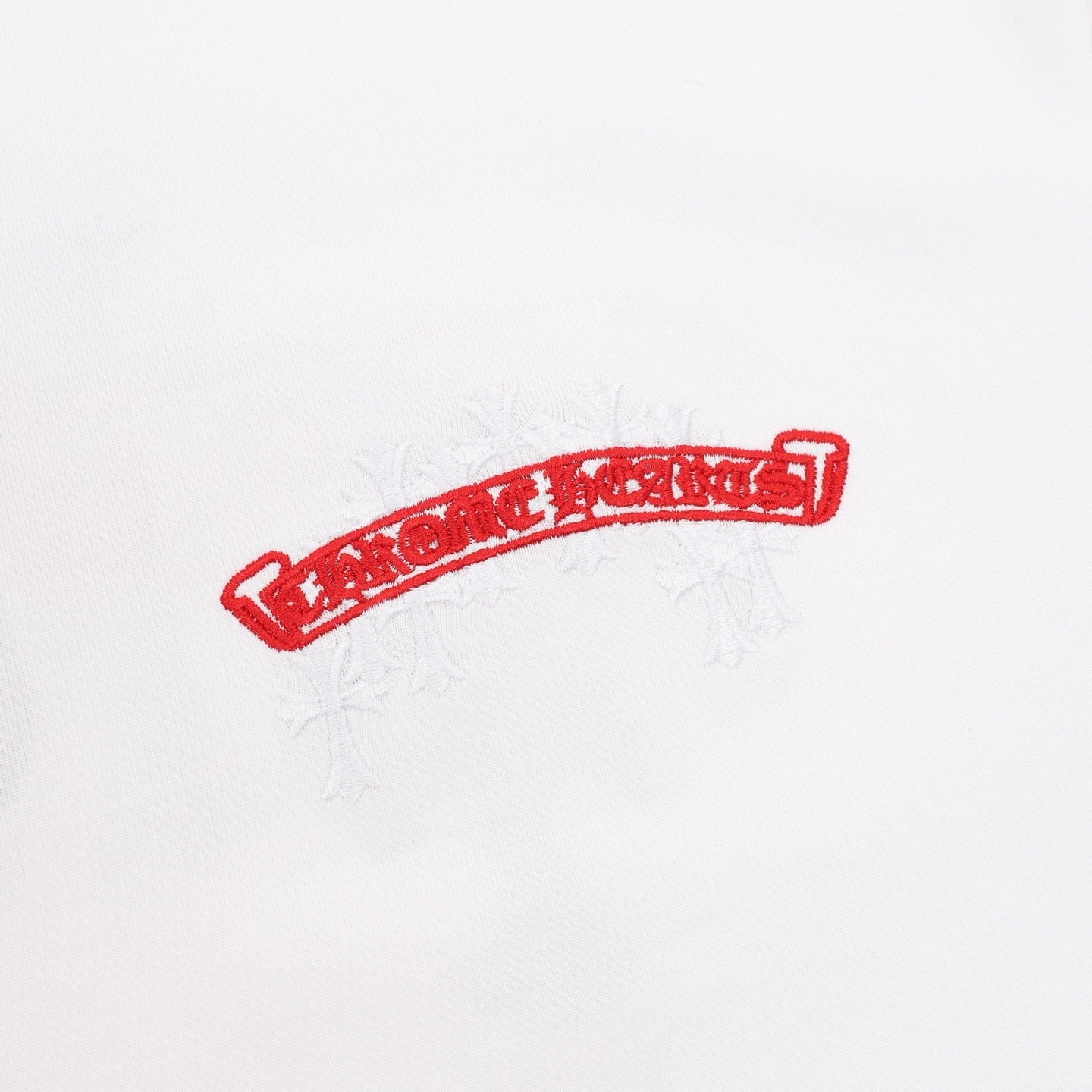 Chrome Hearts Cross-Pattern Embroidered T-Shirt