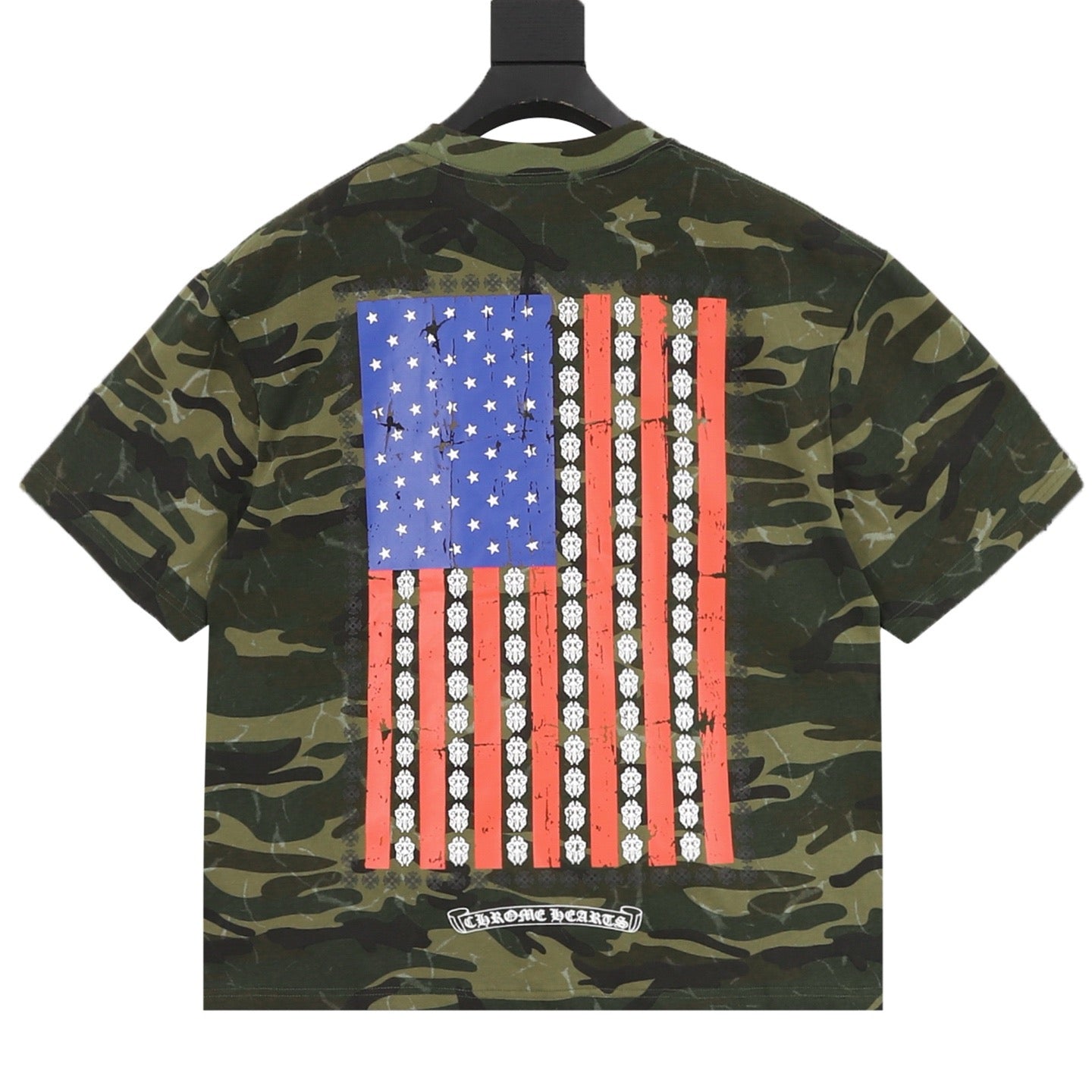 Chrome Hearts Camouflage-Printed T-Shirt