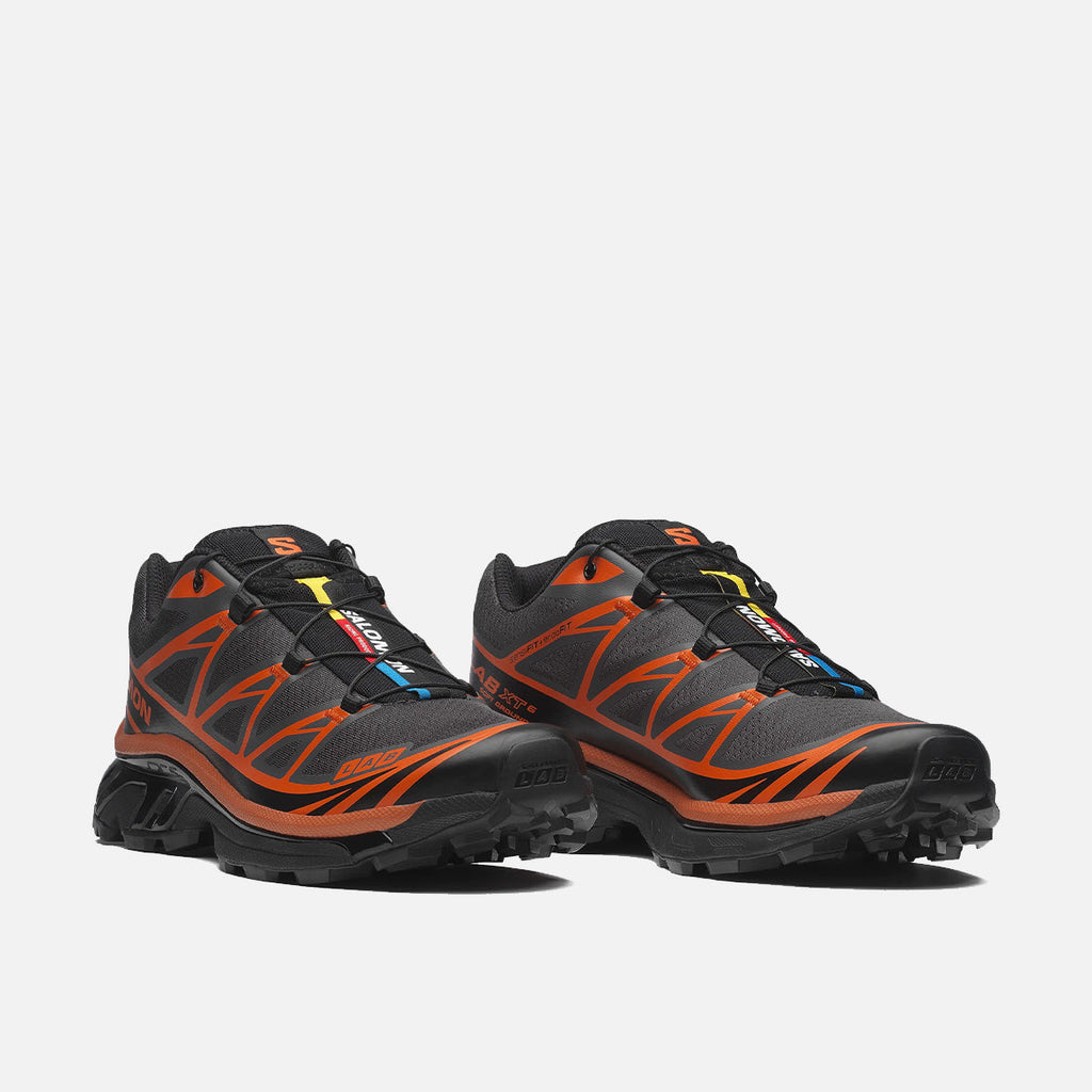 XT-6 - ASPHALT / RED ORANGE / BLACK