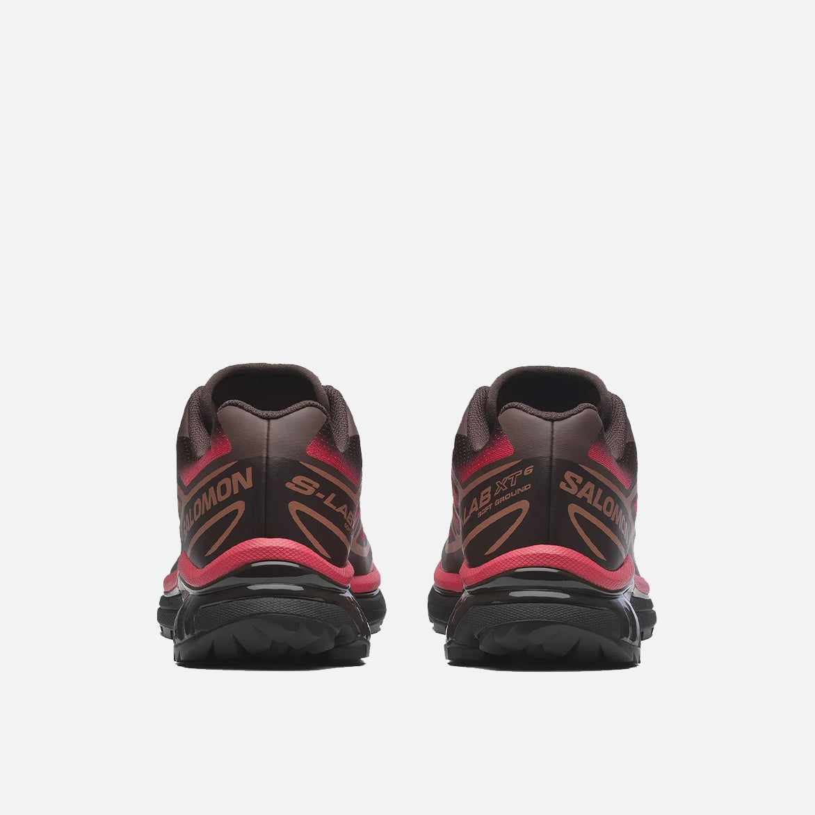 XT-6 SKYLINE - BLACK COFFEE / RED
