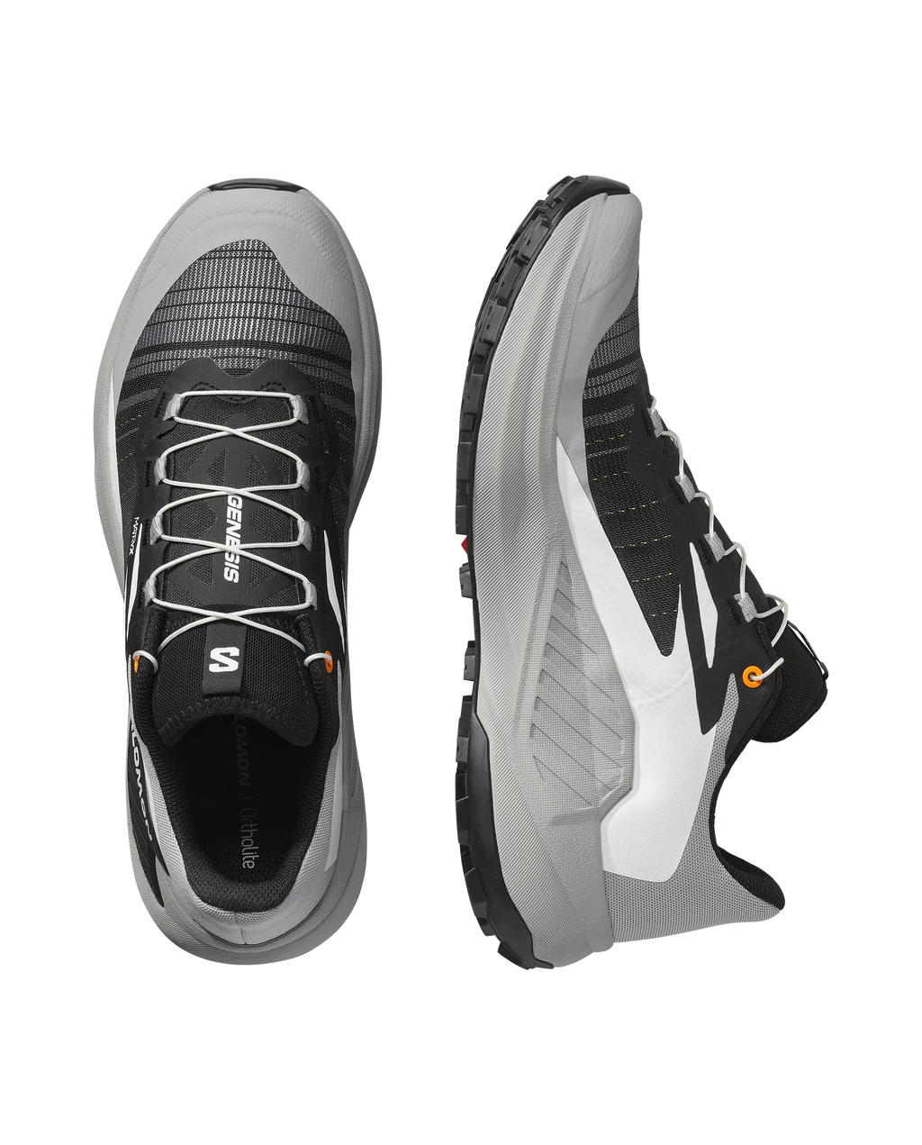 Salomon GENESIS Black / Alloy / Turmeric