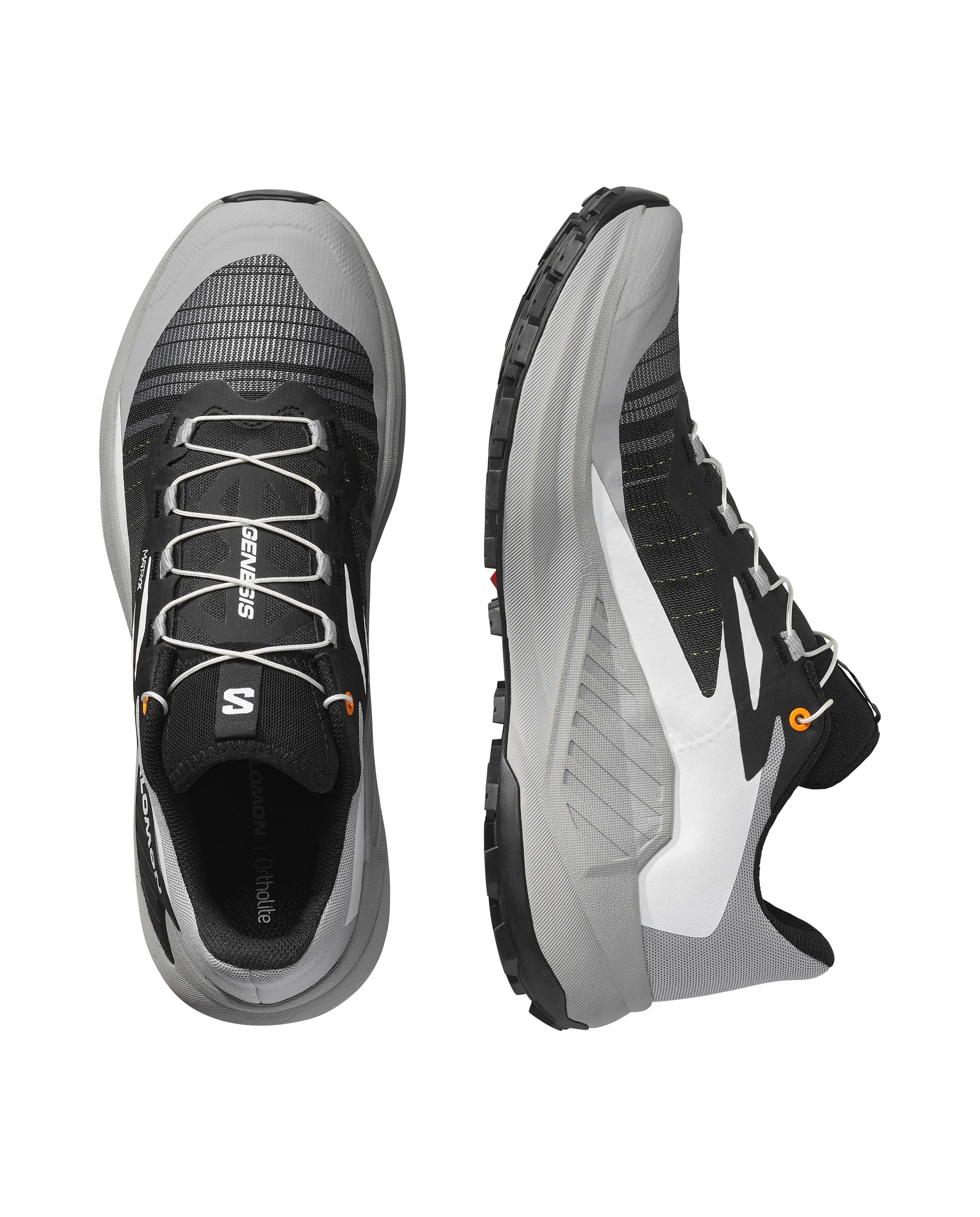 Salomon GENESIS Black / Alloy / Turmeric