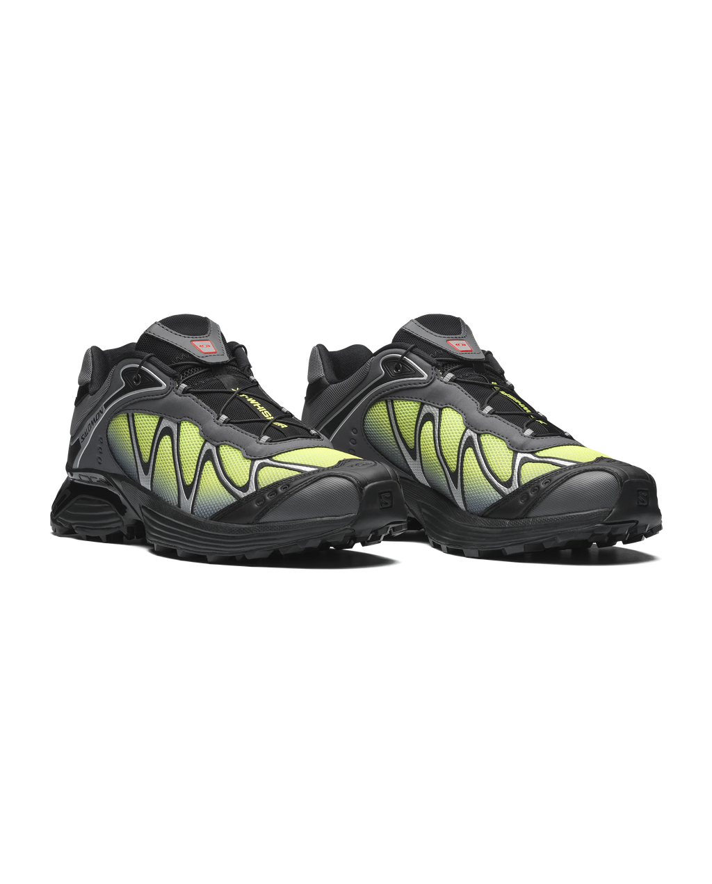 Salomon XT-WHISPER Black / Asphalt / Acid Lime