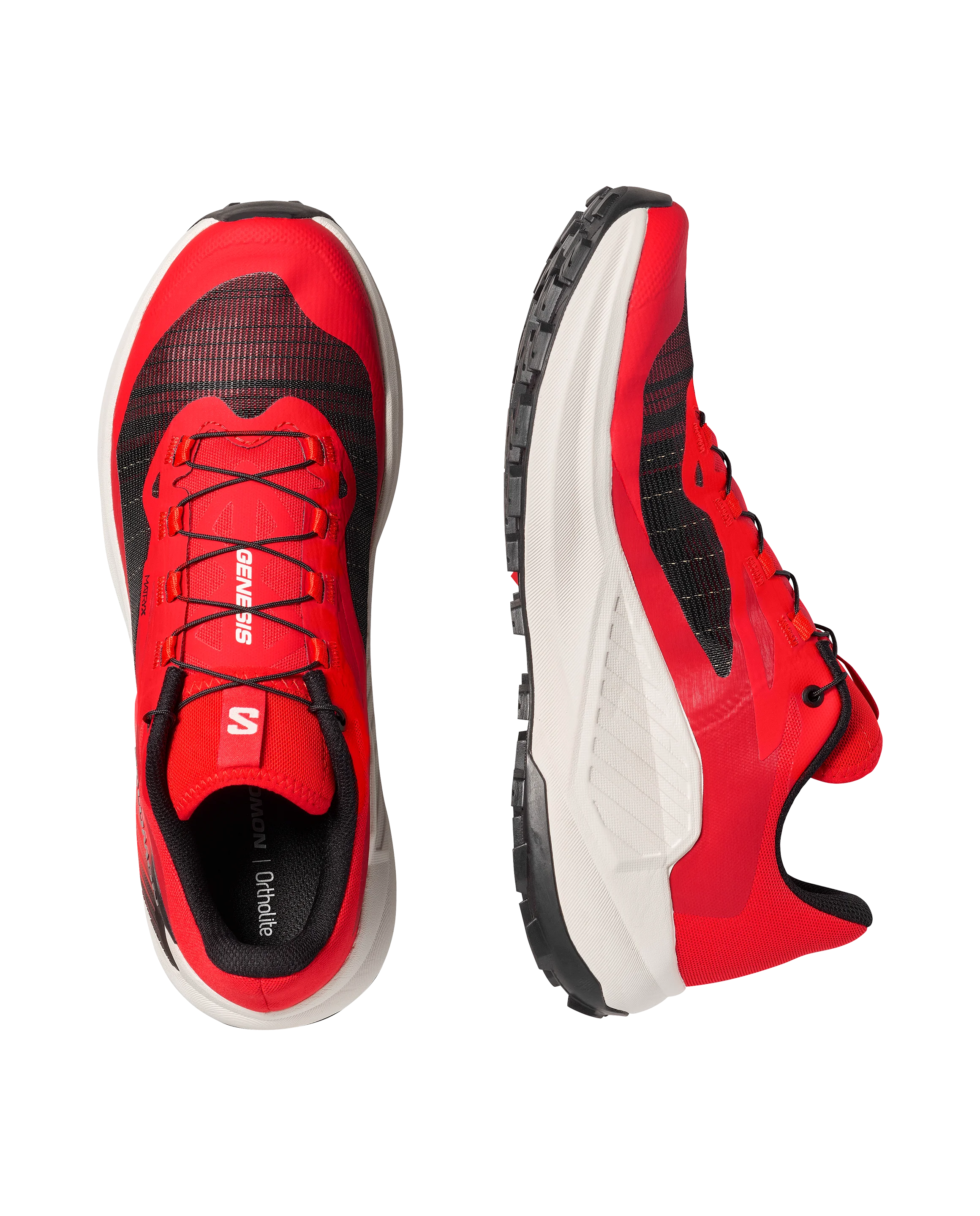 Salomon GENESIS Fiery Red / Lava Falls / Black