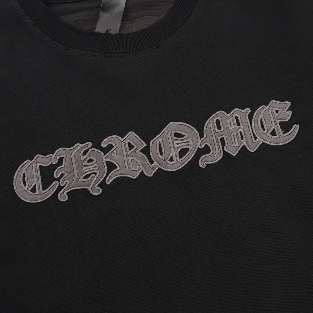 Chrome Hearts Sanskrit Appliqué Embroidered T-Shirt
