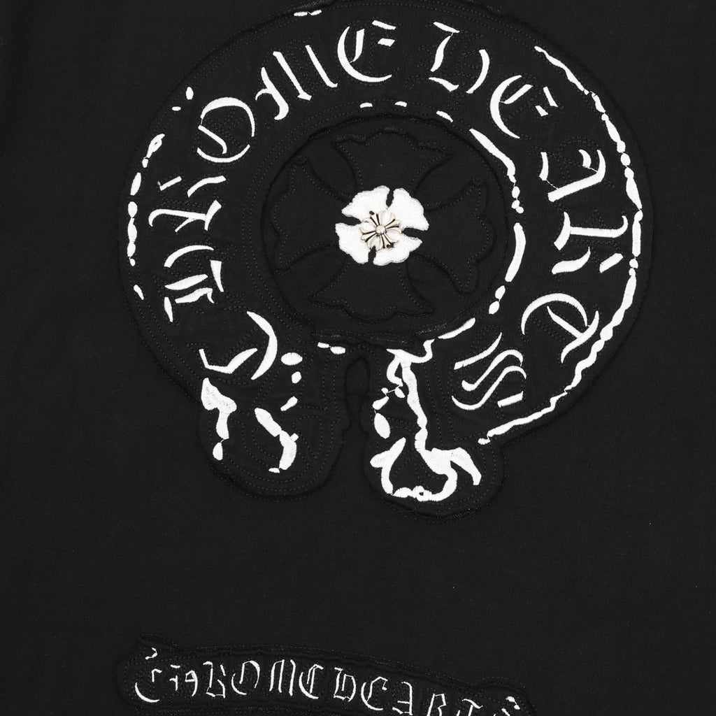 Chrome Hearts Patchwork Horse-Shoe Cross T-Shirt