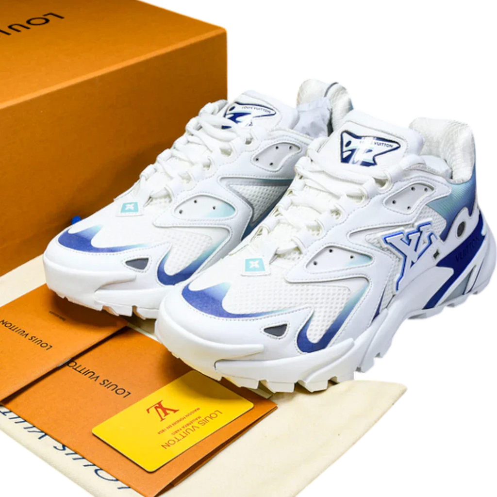 Louis Vuittоп Runner Tatic 'White Blue'